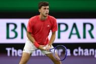 Nardi in action at the 2025 BNP Paribas Open (Source: Getty)